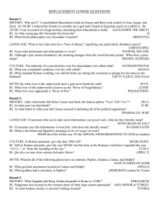 Lower Questions (replacements)