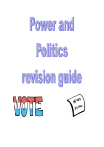 Politics Revision Guide