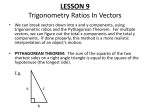 10SCI-Lesson09-TrigonometryRatiosInVectors