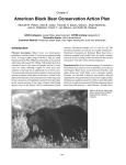 American Black Bear Conservation Action Plan