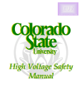 High Voltage Safety
