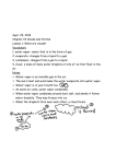 Sept. 29, 2014 Chapter C4 Clouds and Storms Lesson 1: What are