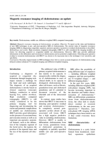 Magnetic resonance imaging of cholesteatoma: an update