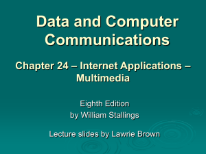 Chapter 24 - William Stallings, Data and Computer Communications