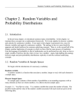 Chapter 2. Random Variables and Probability Distributions
