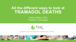 All the different ways to look at TRAMADOL DEATHS