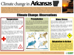 Climate Change in Arkansas - Southern Climate Impacts Planning