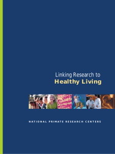 National brochure - Yerkes National Primate Research Center