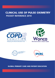 clinical use of pulse oximetry