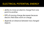 ELECTRICAL POTENTIAL ENERGY