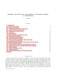 ORDERED VECTOR SPACES AND ELEMENTS OF CHOQUET