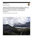 Climate and Terrestrial Ecosystem Change in the