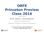 Princeton_Preview16 - Operations Research and Financial