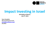 Impact Investment in Israel by Yaron Neudorfer
