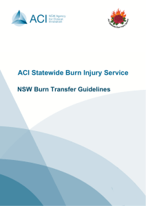 Burn Transfer Guidelines - Agency for Clinical Innovation