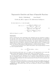 Trigonometric Identities and Sums of Separable Functions