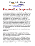 Functional Laboratory Interpretation - Mountain