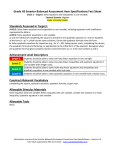 Target I - CCSS Math Activities