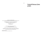 Central venous lines (CVP)