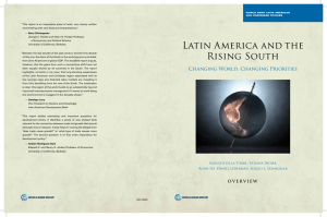 Latin America and the Rising South: Changing World, Changing