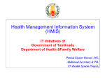 Health Management Information System(HMIS) in Government Hospit