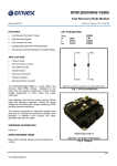 DFM1200XXM45-TS000 - Dynex Semiconductor