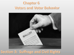 Suffrage and Civil Rights Lesson Objectives