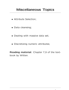 Miscellaneous Topics - McMaster Computing and Software