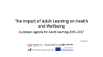Adult learning and health inequalities
