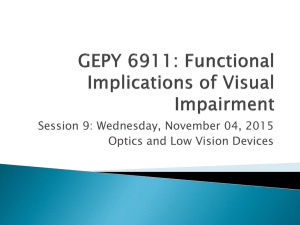 Optics and Low Vision Devices