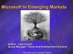 Microsoft In Emerging Markets