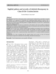 Sagittal pattern and severity of skeletal discrepancy in Class II Div 1