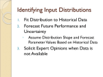 Identifying Input Distributions