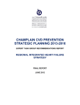 3.0 environmental scan - Champlain Cardiovascular Disease