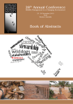 Perth 2015 - Australasian Wildlife Management Society