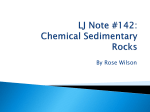 Chemical Sedimentary Rocks