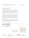 Case Study Canadian Breast Cancer Foundation