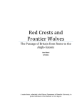 Red Crests and Frontier Wolves