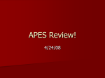 APES Review!