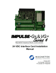 24 VDC Interface Card Installation Manual
