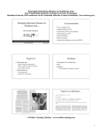 Emerging Infectious Diseases Teleclass Slides