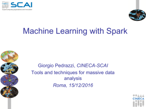 Machine Learning with Spark - HPC-Forge