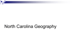 North Carolina Geography - Mrs. Forrest`s class website