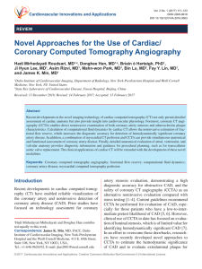 Coronary Computed Tomography Angiography