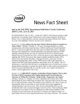 Intel at the 2015 IEEE International Solid