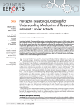 Herceptin Resistance Database for Understanding