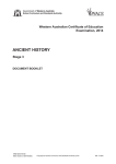 ANCIENT HISTORY - School Curriculum and Standards Authority