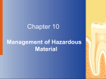 Management of Hazardous Materials