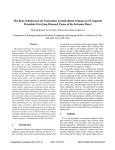 The Role of Reduced Left Ventricular, Systolic Blood Volumes in ST