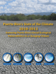 Puerto Rico`s State of the Climate